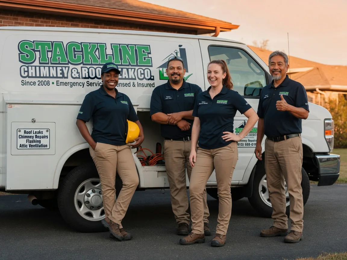 Chimney flashing repair company in Watchung, NJ